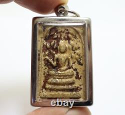 Phra Somdej Wat Rakang Lp Nak Bless 1952 Buddha Kwak Prokpo Thai Amulet Pendant