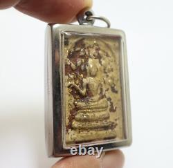 Phra Somdej Wat Rakang Lp Nak Bless 1952 Buddha Kwak Prokpo Thai Amulet Pendant