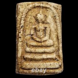 Phra Somdej Wat Rakang Pim Yai BE2412 (1869) Sacred Powder Thai Buddha Amulet