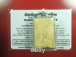 Phra Somdej Wat Suthat Buddha, Phim, Thai buddha amulet Certificate Card #3