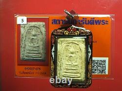 Phra Somdej Wat Suthat Buddha, Phim Yai, Thai buddha amulet Certificate Card #2