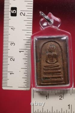 Phra Somdej loungpor Pae Of Wat PhikulthongBE. 2506- Thai buddha amulet. Card#16