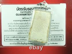 Phra Somdej loungpor Pae Of Wat PhikulthongBE. 2512- Thai buddha amulet. Card#10