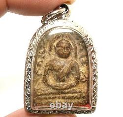 Phra Soomgor Powerful Thai Buddha Amulet Money Rich Lucky Happy Success Pendant