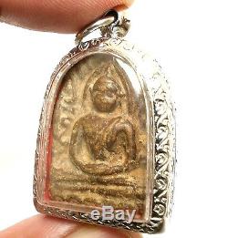Phra Soomgor Powerful Thai Buddha Amulet Money Rich Lucky Happy Success Pendant
