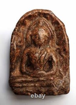 Phra Sum Kor Kru Kamphaeng Phet Real Thai Magic Buddha Old Amulet Lucky Talisman