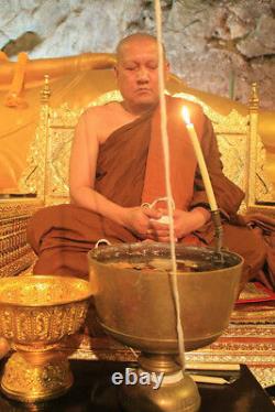 Phra Thanabodi Millionare Coin LP Lek Thai Buddha Amulet Bring Luck Earn Money
