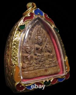 Phra Trikaya LP Tae B. E. 2507 (Three-Body Buddha) Thai Amulet