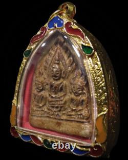 Phra Trikaya LP Tae B. E. 2507 (Three-Body Buddha) Thai Amulet