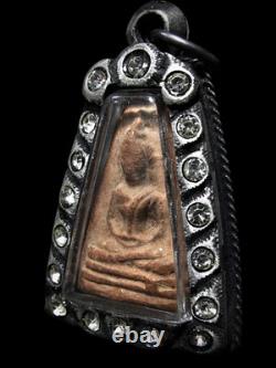 Phra U-Thong Ok Suek B. E. 2510'Military Blessing Edition' Thai Buddha Amulet