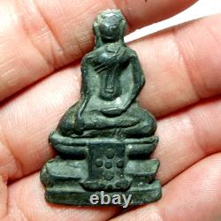 Phra Uthong Wat Yai Ayutthaya Thai Buddha Amulet Victory Protection Certified