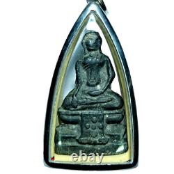 Phra Uthong Wat Yai Ayutthaya Thai Buddha Amulet Victory Protection Certified