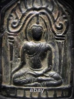 Phra Yod Khunphon Suam Ruean Kaew Wat Kratai Klaep Ancient Buddha Thai Amulet