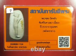 Phraput Wat Plub Phim Tuktayai (nuer Phong) Be. 2516, Thai Buddha Amulet&card#3