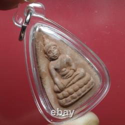 Phuttho Mae chee boon ruen, Nuer Phong BE. 2516 Card. Thai buddha amulet #8