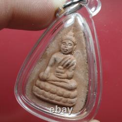 Phuttho Mae chee boon ruen, Nuer Phong BE. 2516 Card. Thai buddha amulet #8