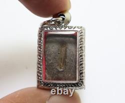 Pidta Lp Suk Blessed 1897 Close Eye Buddha Thai Sook Lucky Amulet Small Pendant