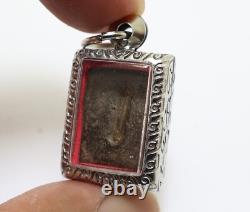 Pidta Lp Suk Blessed 1897 Close Eye Buddha Thai Sook Lucky Amulet Small Pendant
