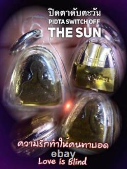 Pidta Switch Off The Sun LP Phra Arjarn O Thai Buddha Amulet Attract Love Charm