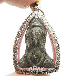 Pidtawan Buddha Lp Eiam Wat Nang Thai Powerful Ancient Amulet Protection Pendant