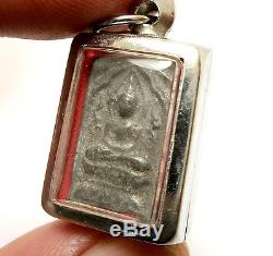 Powerful Lp Suk Sook Double Buddha Thai Magic Miracle Real Amulet Lucky Pendant