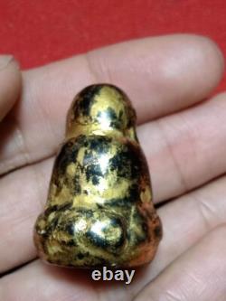 Powerful Protection & Good Luck Thai Amulet. RARE Antique Phra Phong Buddha #1