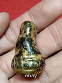 Powerful Protection & Good Luck Thai Amulet. RARE Antique Phra Phong Buddha #1