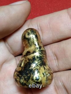 Powerful Protection & Good Luck Thai Amulet. RARE Antique Phra Phong Buddha #1