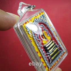 Pra Somdej (5 Gold Takut)- LPr Koon Wat Ban Rai BE 2537 Thai buddha amulet#Card1