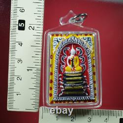 Pra Somdej (5 Gold Takut)- LPr Koon Wat Ban Rai BE 2537 Thai buddha amulet#Card1