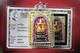 Pra Somdej (5 Gold Takut)- LPr Koon Wat Ban Rai BE 2537 Thai buddha amulet#Card2