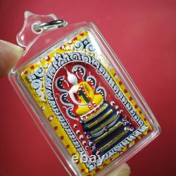 Pra Somdej (5 Gold Takut)- LPr Koon Wat Ban Rai BE 2537 Thai buddha amulet#Card2