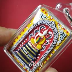 Pra Somdej (5 Gold Takut)- LPr Koon Wat Ban Rai BE 2537 Thai buddha amulet#Card2