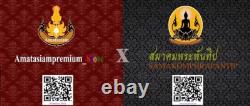 Pra Somdej (5 Gold Takut)- LPr Koon Wat Ban Rai BE 2537 Thai buddha amulet#Card2
