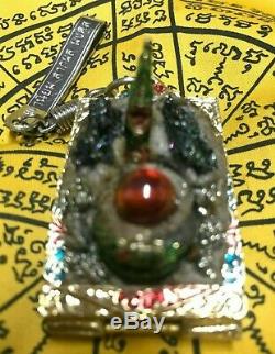 Praying Leklai Thai Amulet Gift Naga Eye Love Magic Talisman Buddha Pendant Sex