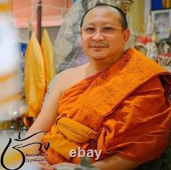 Preventive Thai amulet Buddha talisman Wessuwan Coin Vessavana AJ LP Chang 1