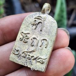 RARE Genuine Thai Amulet Pendant Phra LP PLAI Famous Buddha Magic Talisman Holy