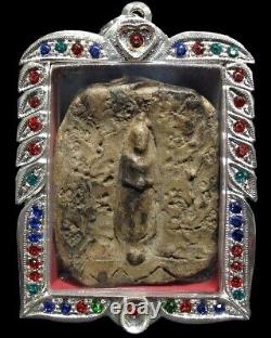 RARE ITEM! Phra Pang Aum Bathr Sukhothai Buddha Thai Amulet 16th C