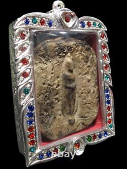 RARE ITEM! Phra Pang Aum Bathr Sukhothai Buddha Thai Amulet 16th C