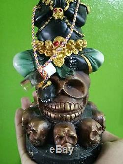 RARE Kuman Thong MAHAVAT Thai Buddha thai amulet Arjan Manit statue soul metal