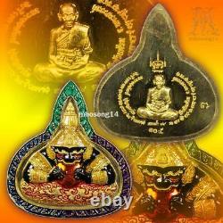 RARE PHRA RAHU LP PHAT Luck Rich Prevent Black Magic Thai Buddha Amulet Thailand