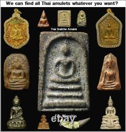 RARE PHRA SOMDEJ LEKLAI (Earthquake-Model) THAI BUDDHA AMULET PENDANT THAILAND
