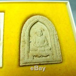 RARE Supreme Set 9 LP LEIAN Guru B. E. 2539 Genuine Thai Buddha Amulet Wealth