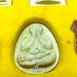 RARE Supreme Set 9 LP LEIAN Guru B. E. 2539 Genuine Thai Buddha Amulet Wealth