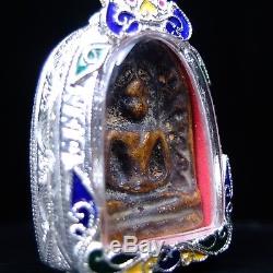 Rare Antique Ancient Siam Sum Kor, Thai Buddha Amulet Pendant # Champ Condition! 2