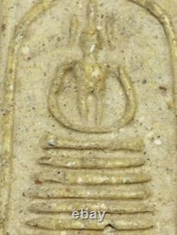 Rare Antique Thai Amulet Buddha Pra Somdej Wat Ket Chaiyo Magic Pendant Talisman