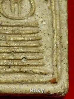 Rare Antique Thai Amulet Buddha Pra Somdej Wat Ket Chaiyo Magic Pendant Talisman