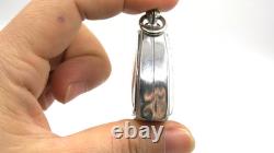 Rare Antique Thai Buddha Amulet Pendant Phra Yod Thong Ayutthaya Art Brass Alloy