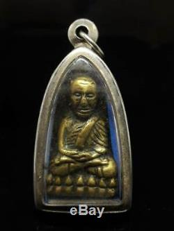 Rare BE2505 Phra LP Tuad, Thuad Pim TaoReed A, Wat Changhai Thai Buddha Amulet