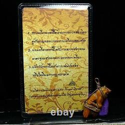 Rare Collectibles, Loungpor pan Wat Klong Dan for Charming, Thai buddha & Card2
